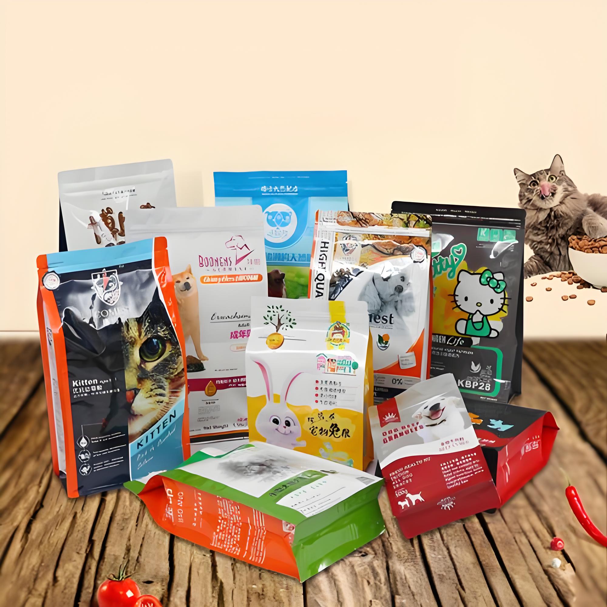 丽水市复合塑料包装袋猫粮狗粮猫砂袋 - 方案